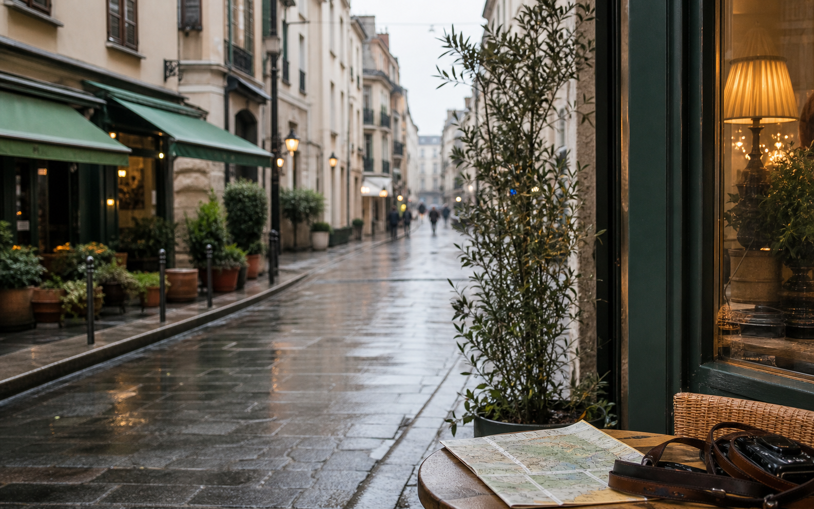Travel street placeholder